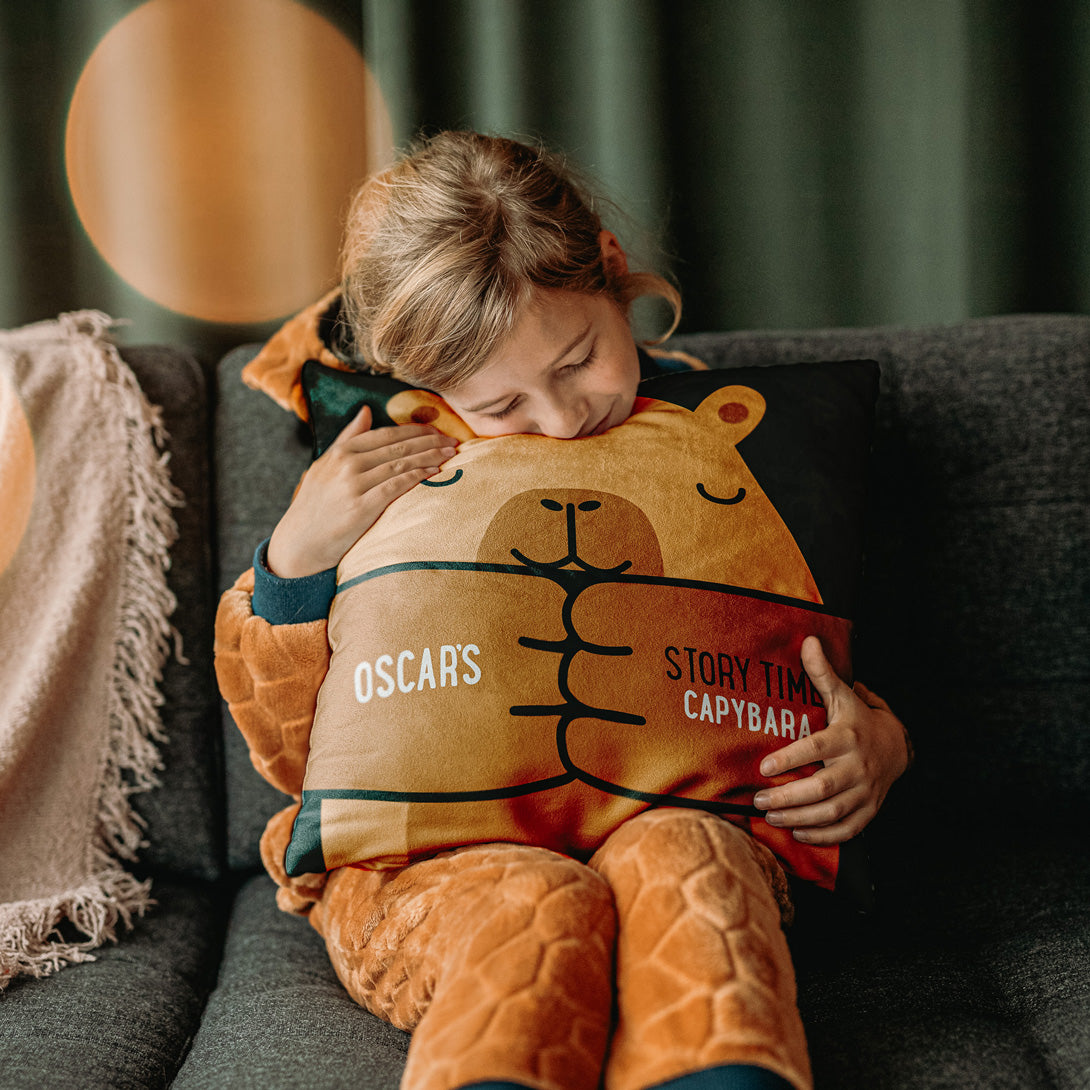 The Story Pocket Cushion - Capybara