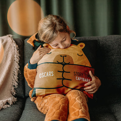 The Story Pocket Cushion - Capybara