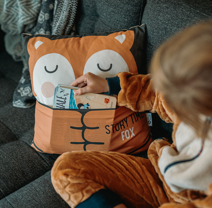The Story Pocket Cushion - Fox